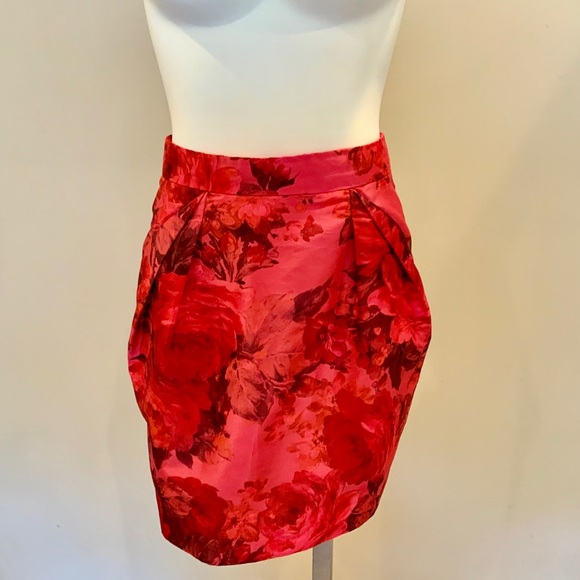 J. Crew Dresses & Skirts - J. Crew Origami Pink Floral Mini, Sz 4